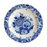 Large hand-painted Royal Delft Blue Holland dish