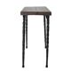 Haidong - Console fine with an antique elm top and iron legs no. 1