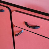 Vintage red formica furniture