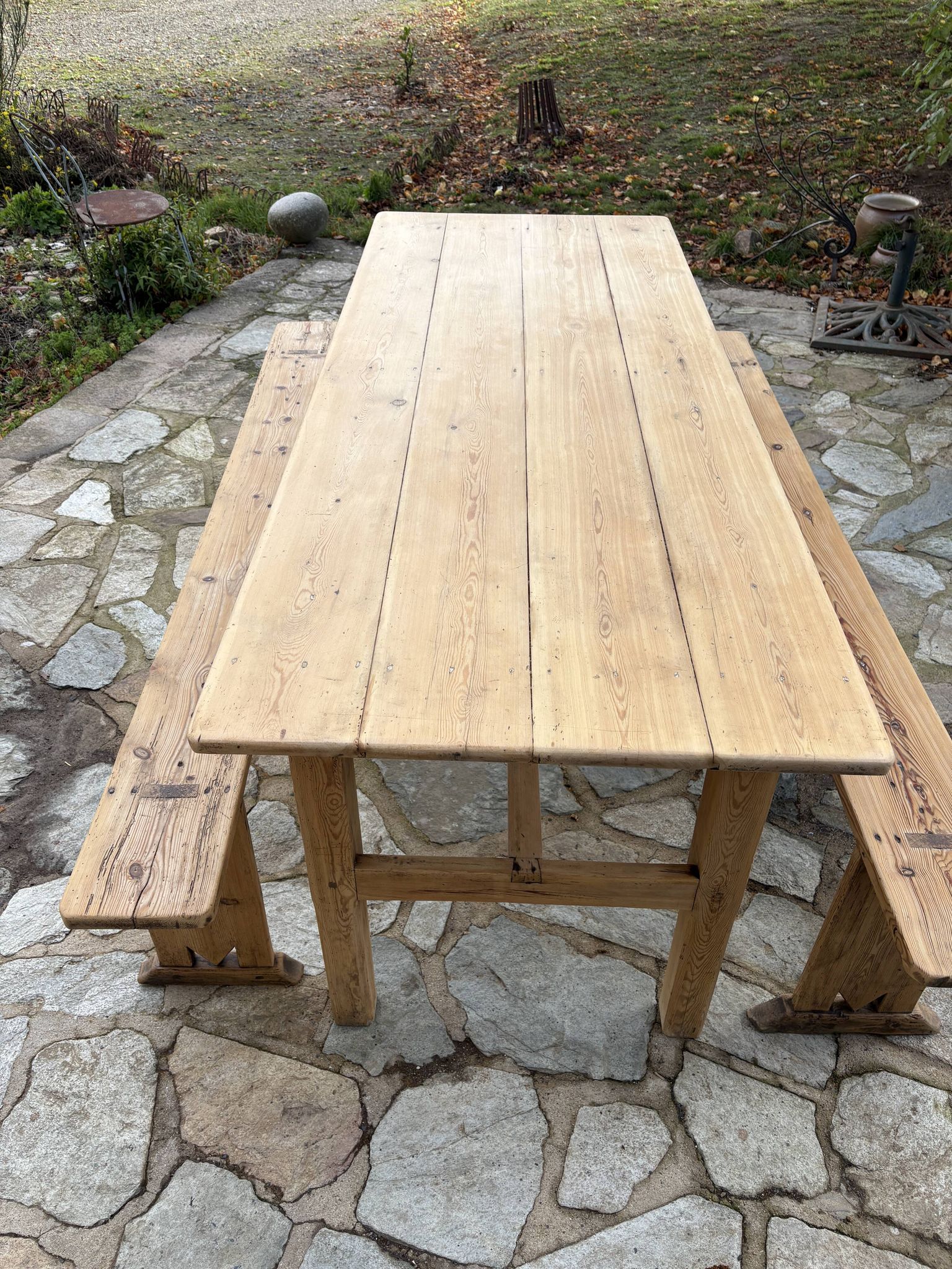 Old farmhouse table