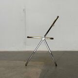 Folding Chair Model Plia Italian Mid-Century Modern Space by Giancarlo Piretti for Castelli, 1960s