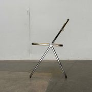 Folding Chair Model Plia Italian Mid-Century Modern Space by Giancarlo Piretti for Castelli, 1960s