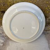 Flat porcelain plates France