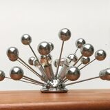 German atomic table lamp from the mid-century space age by Cosack.