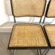 Pair of Cesca chairs B32 Marcel Breuer made in Italy