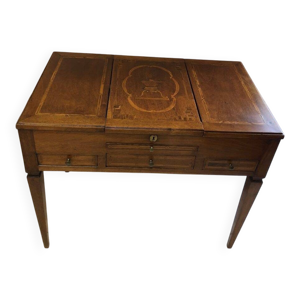 Coiffeuse Louis xvi noyer
