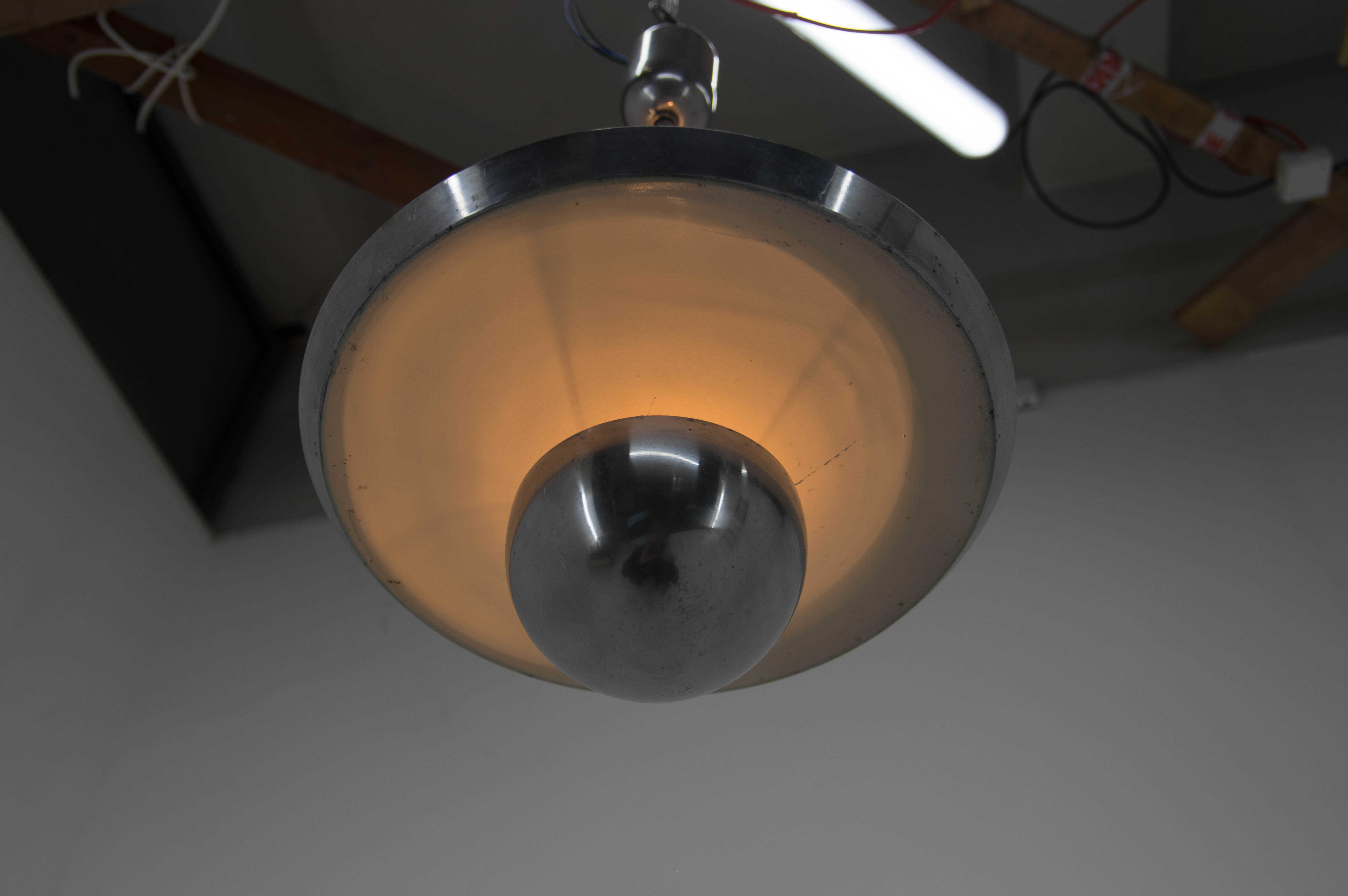 Bauhaus Chandelier by Franta Anyz, 1930s