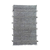 Berber carpet black zanafi 150x250 cm