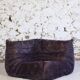 Togo aubergine corner armchair by Michel Ducaroy for Ligne Roset