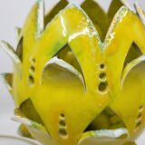 Lampe Artichaut en céramique Jaune