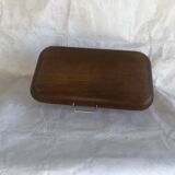 vintage solid teak serving tray