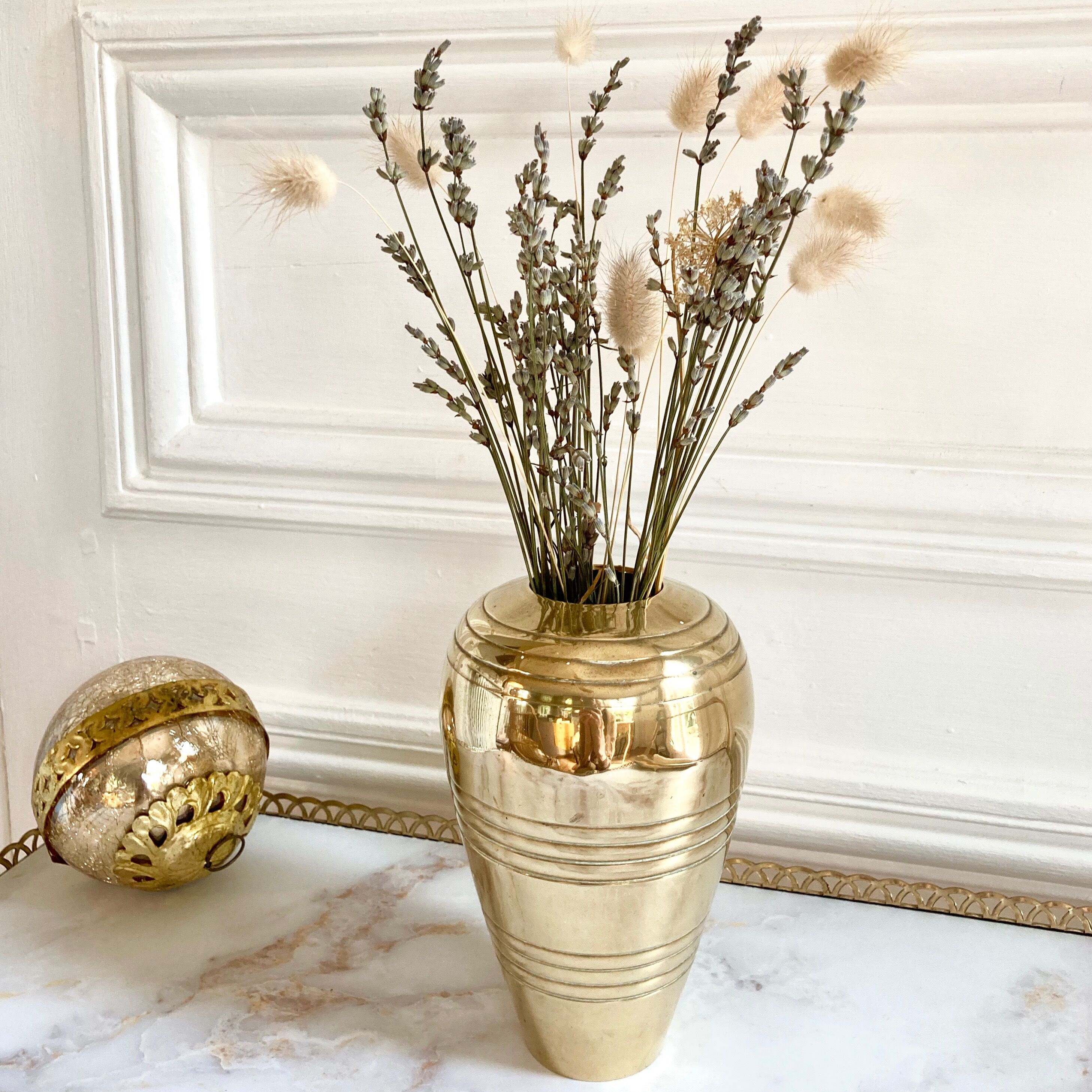 Vase en laiton