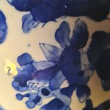 Large blue porcelain lamp 66x41 lampshade asia, japan, china elec new