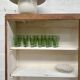 Large antique display cabinet
