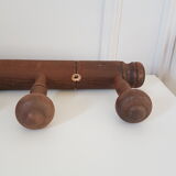 Wooden wall hook