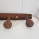 Wooden wall hook