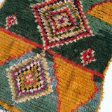 Moroccan Berber carpet Boucherouite 151x105cm