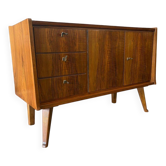 Meuble TV bas vintage en bois / lowboard / buffet bas