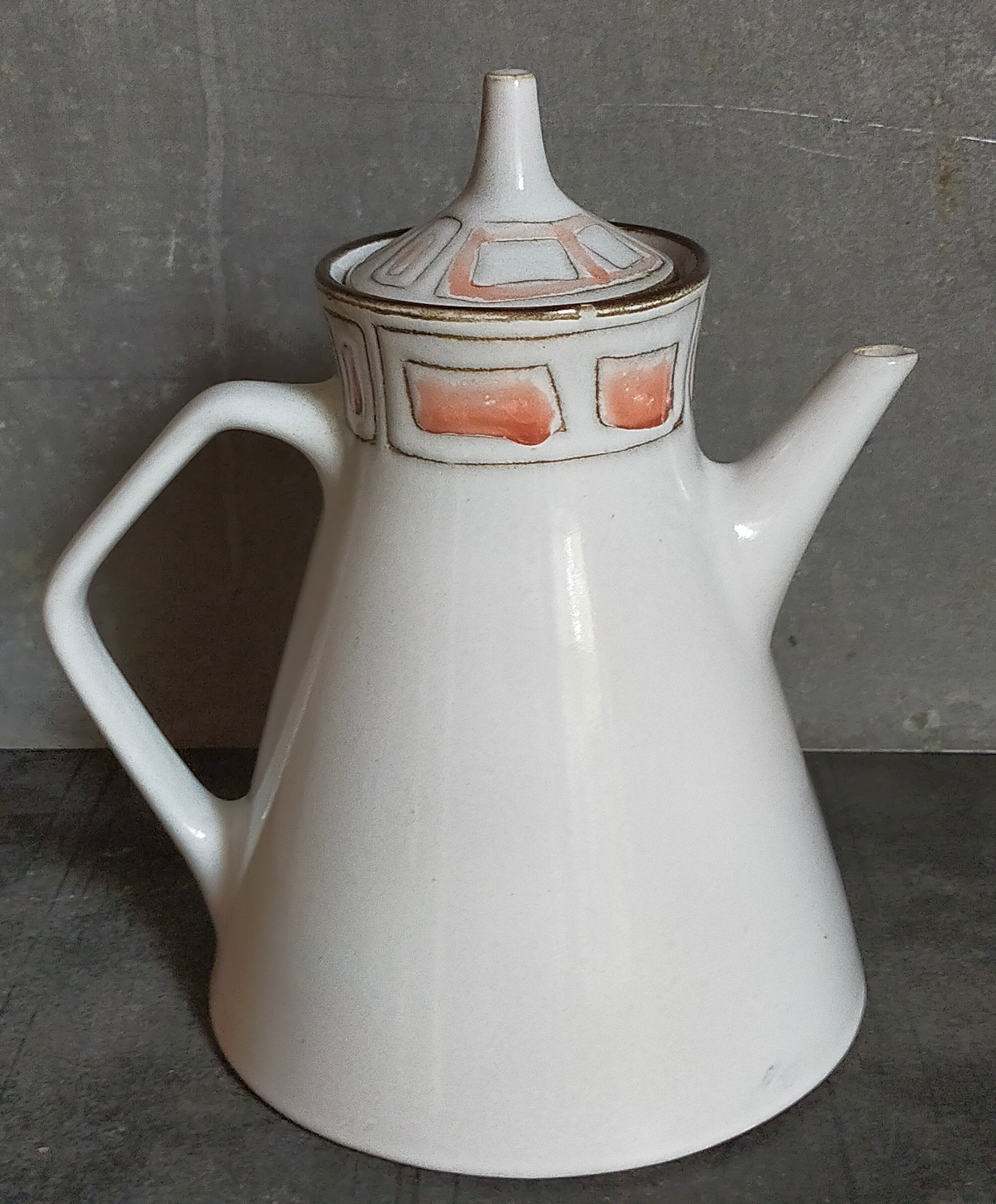 Ceramic Teapot French vintage