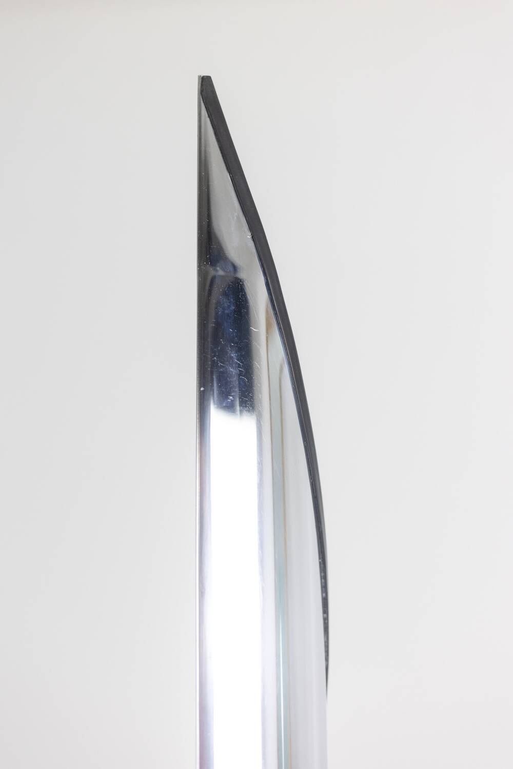 Stilnovo. Polished stainless steel floor lamp. 1970s. LS5913589A