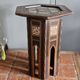 Antique octagonal table with mother-of-pearl inlays - Syria or Egypt