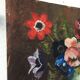 Oil painting flowers 61 x 39 cm