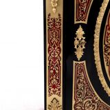 Antique corner chest of drawers in the Boulle style, France, mid-19th century. After renovation.