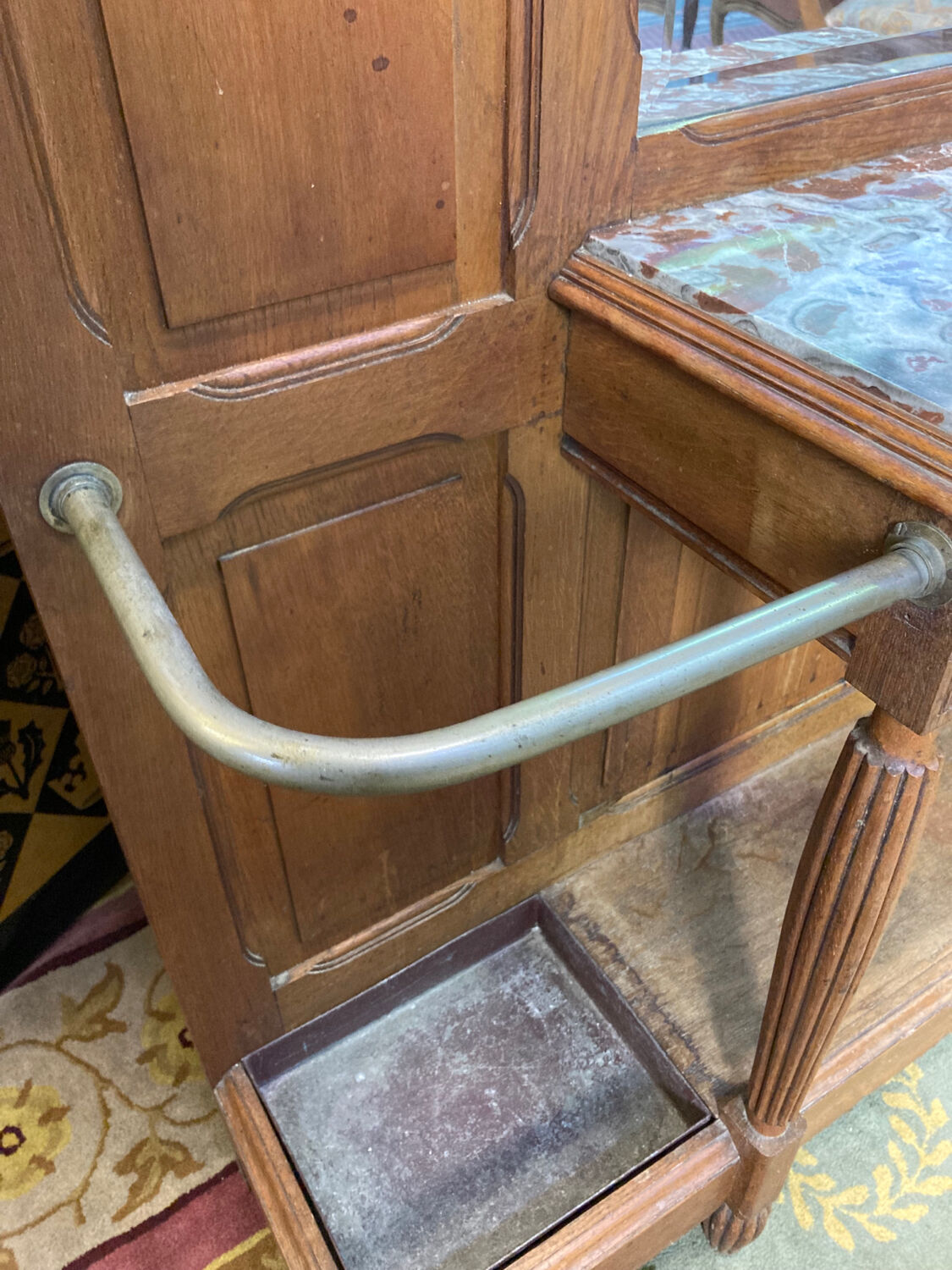 Art Deco coat rack