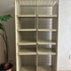 Shelf cabinet postal sorting