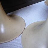 Lot of 2 tulip foot stools