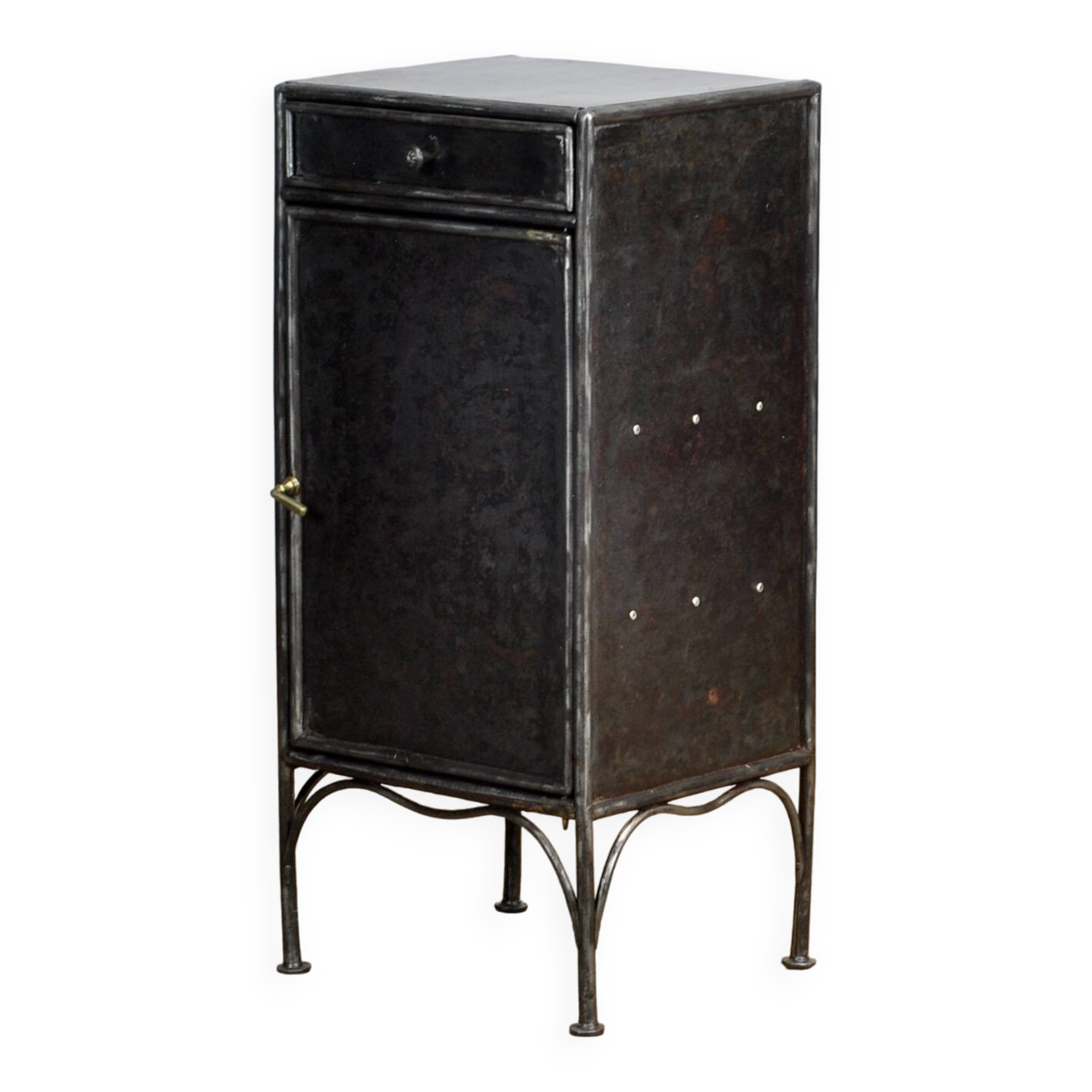 Table de Chevet en Fer, 1920s