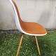 Three DSW chairs by Eames, Vitra edition