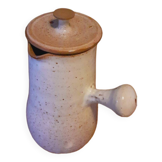 Ceramic jug from the 60s Roger Jacques (1920-2001) Puisaye stoneware