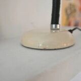 Lampe industrielle beige vintage