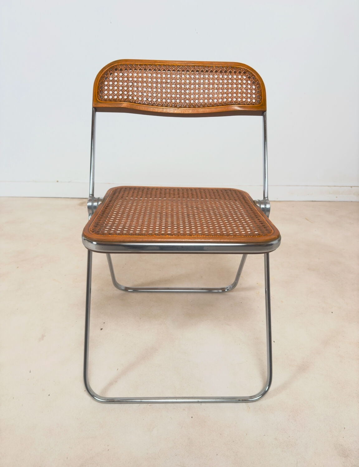 Ensemble de 5 chaises « Plia » par Giancarlo Piretti pour Castelli