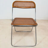 Ensemble de 5 chaises « Plia » par Giancarlo Piretti pour Castelli