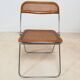 Ensemble de 5 chaises « Plia » par Giancarlo Piretti pour Castelli