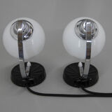 Ensemble de deux lampes de table art déco, années 1930