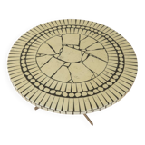 Table basse mosaïque des années 60 par Berthold Müller