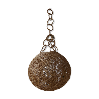 Vintage rattan hanging