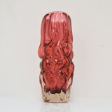 Glass Vase by Pavel Hlava for Crystalex Nový Bor,1970's.