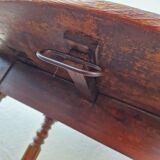 Country table with shutters