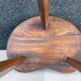 French brutalist tripod stool