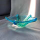 Large vintage blown glass decorative bowl