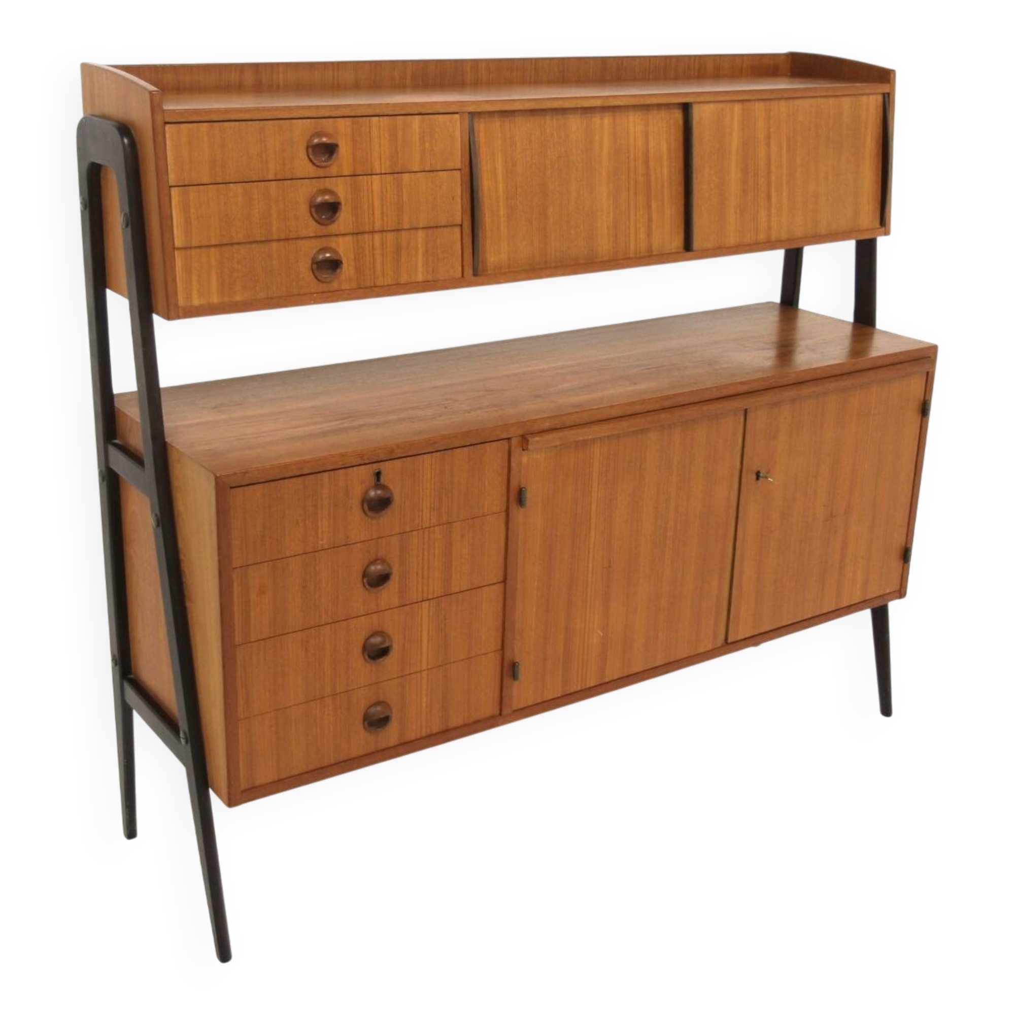 Scandinavian teak sideboard, Sweden, 1950.