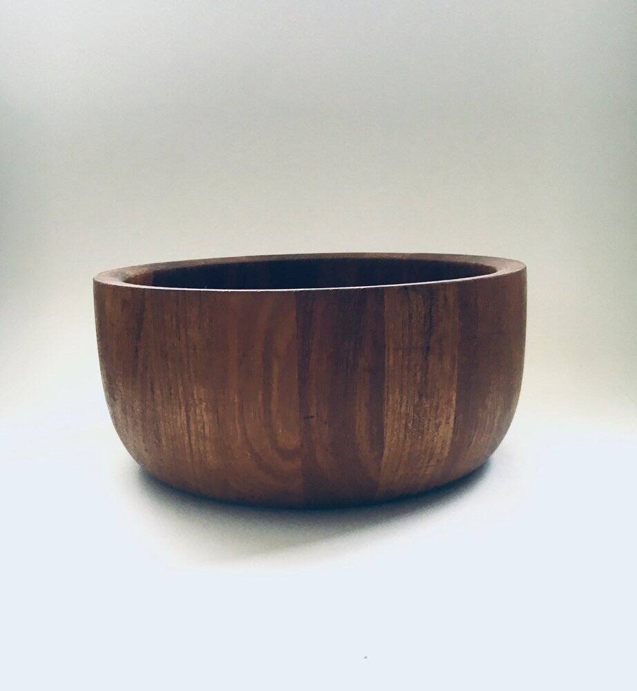 Large Mid-Century Scandinavian Teak Bowl by Richard Nissen, Denmark, 1960s