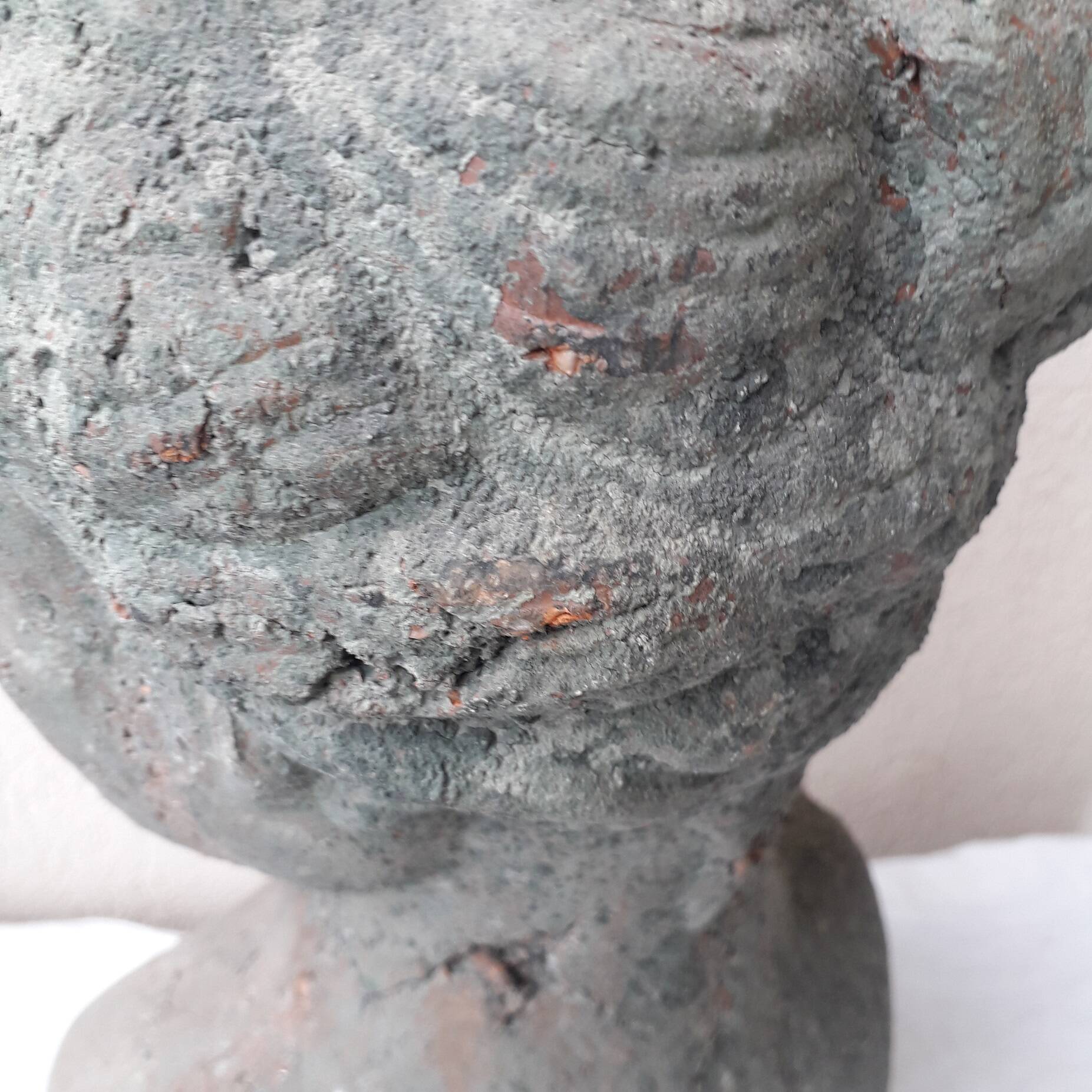 Terracotta bust