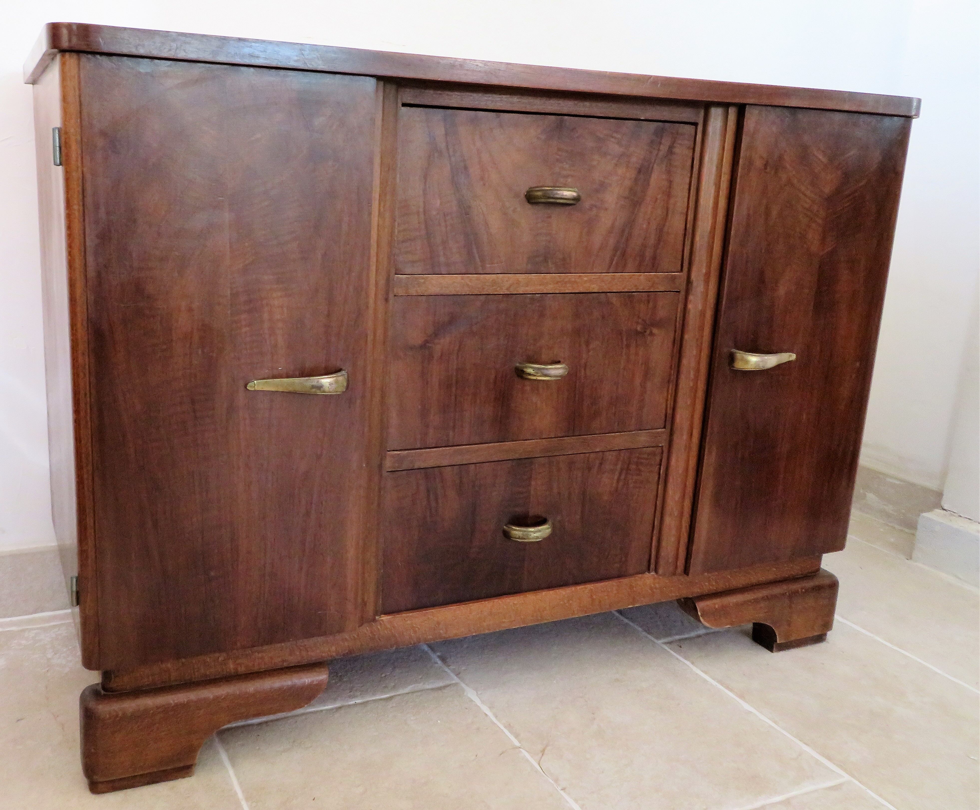 Chest of drawers art deco rosewood