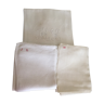 Lot de 3 serviettes monogramées