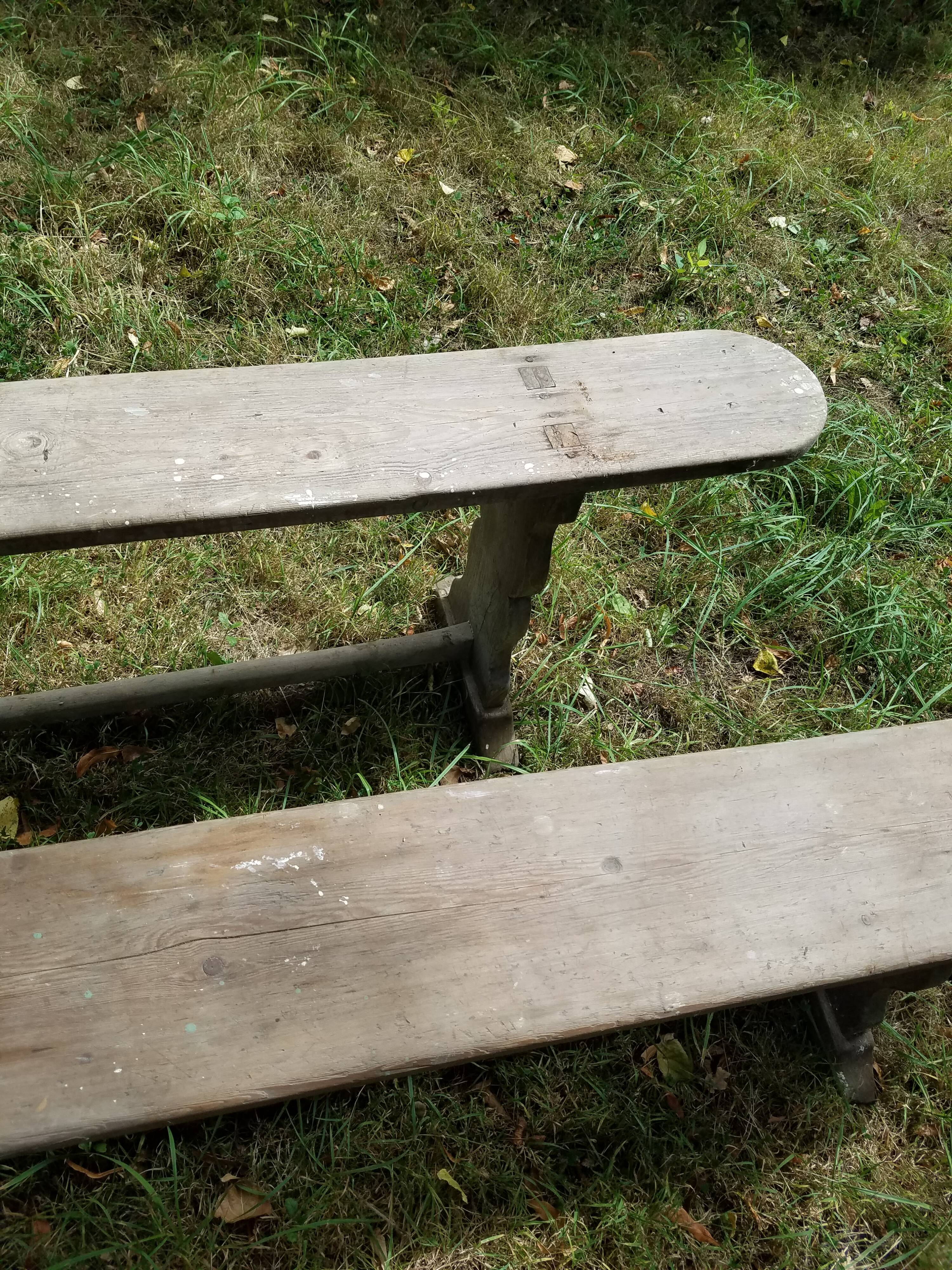2 farm benches